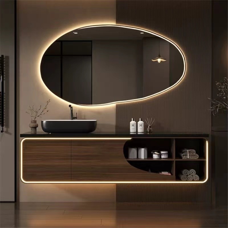 Luxury Skincare Display - Armário Organizador de Luxo para Banheiro,