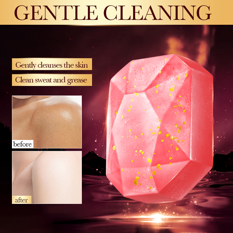 Luxury Skincare Essential - Sabonete Artesanal em Folha de Ouro