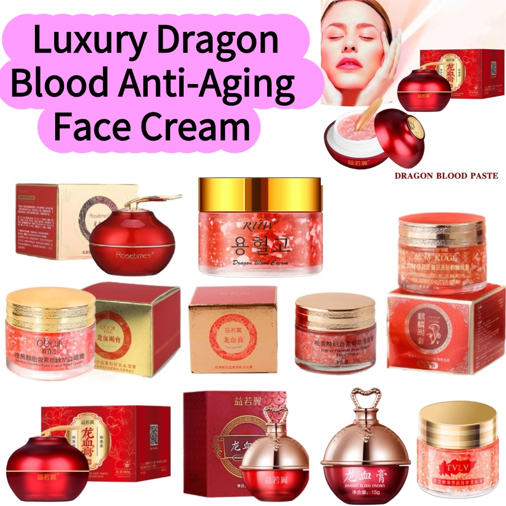 Luxury Natural Skincare - Creme Facial Anti-Idade de Luxo com