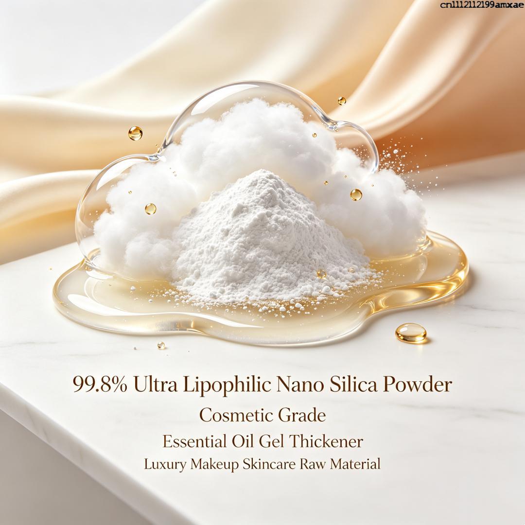 Luxury Skincare Essential - Pó de Nano-Sílica Ultra Lipofílica 99,8%