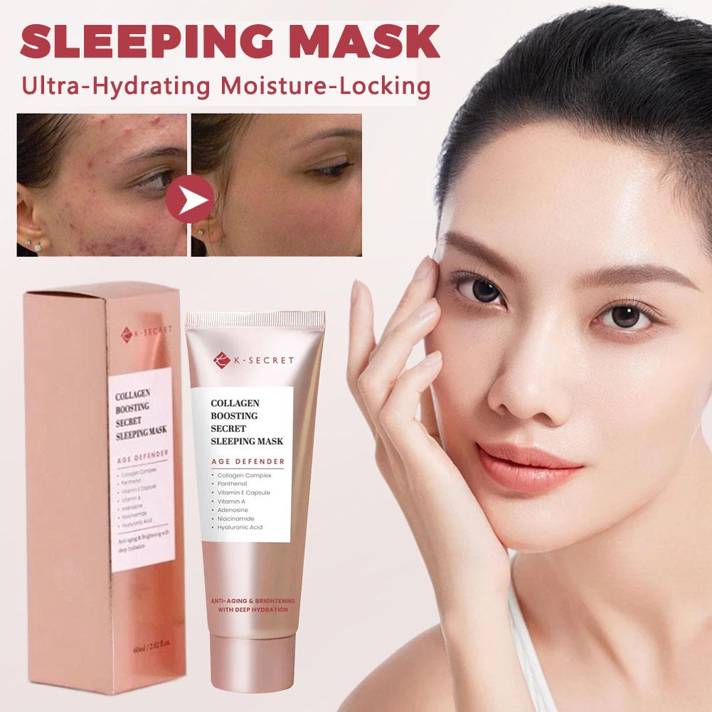 Luxury Skincare Mask - K-SECRET Máscara de dormir de colágeno