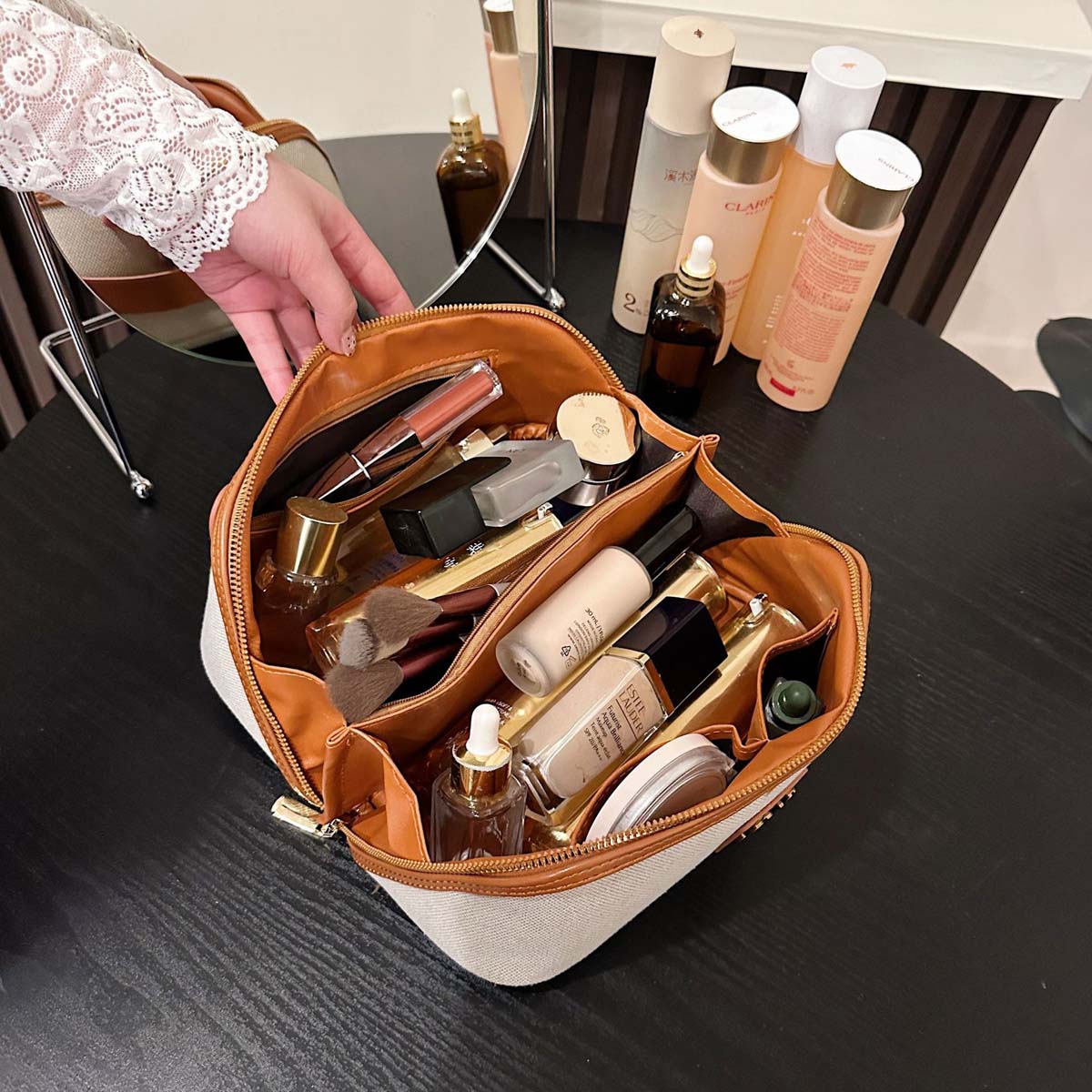 Bolsa de armazenamento portáti - Luxury Skincare & Spa Reviews avaliação e preço
