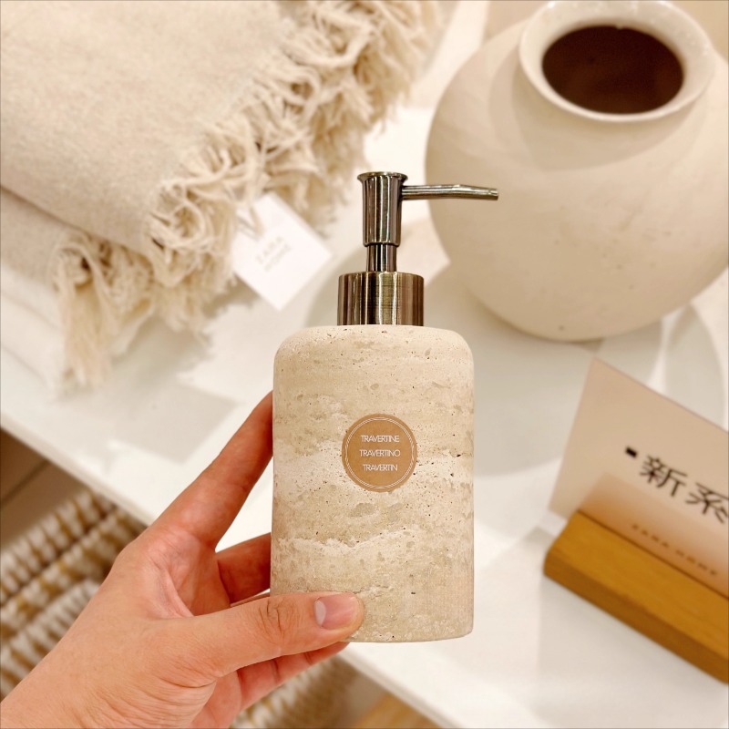 Dispensador de loção de pedra  - Luxury Natural Skincare avaliação e preço