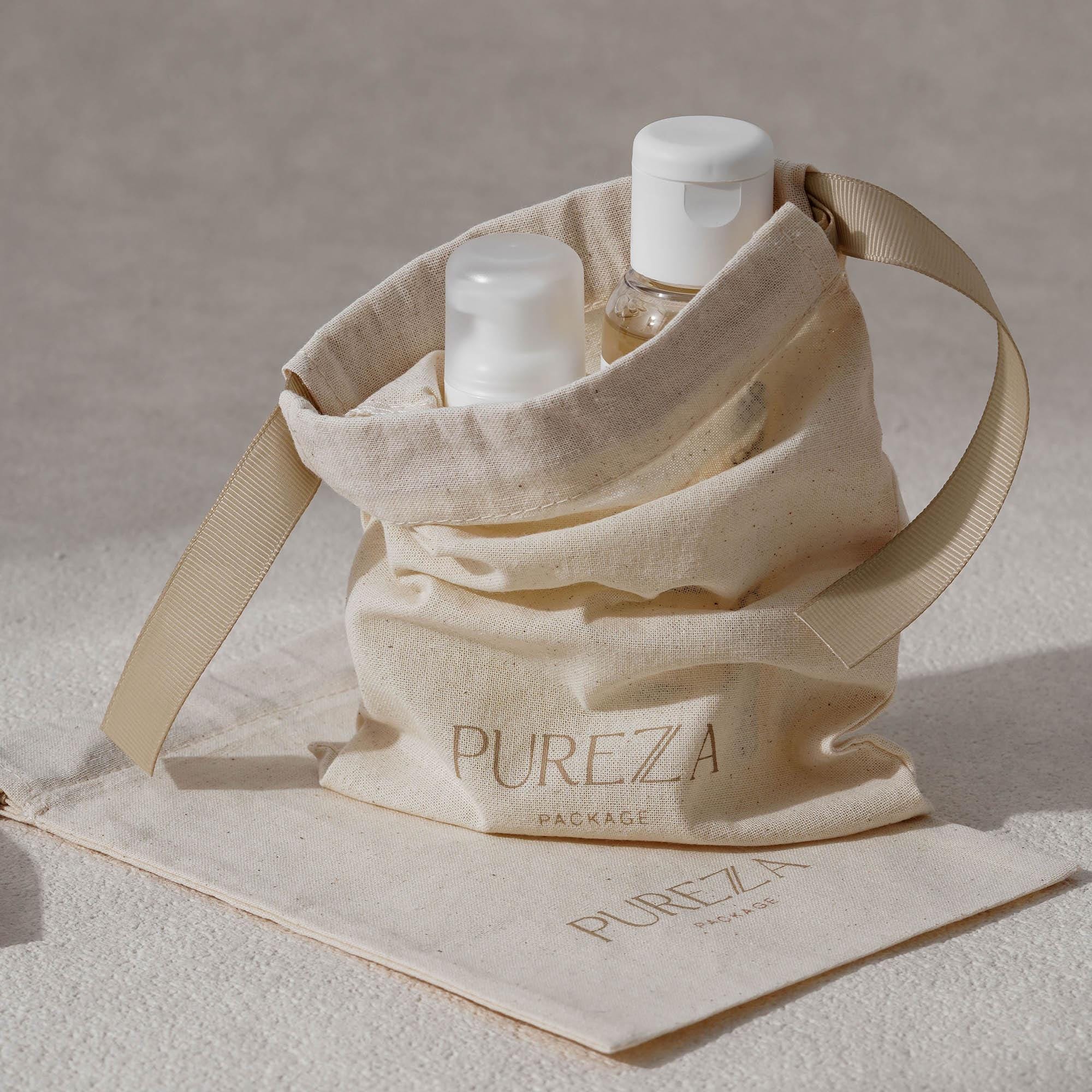 Saco Personalizável de Algodão - Luxury Natural Skincare avaliação e preço